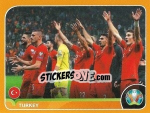 Sticker Group - UEFA Euro 2020 Preview. 528 stickers version n. TUR3 - Panini