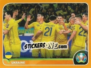 Sticker Group - UEFA Euro 2020 Preview. 528 stickers version n. UKR3 - Panini