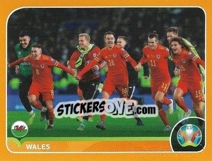 Sticker Group - UEFA Euro 2020 Preview. 528 stickers version n. WAL3 - Panini