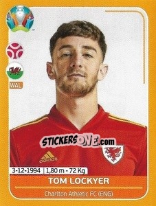 Cromo Tom Lockyer - UEFA Euro 2020 Preview. 528 stickers version n. WAL12 - Panini