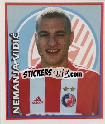 Sticker Nemanja Vidic - Fudbaleri 2002-2003 n. 470 - NO EDITOR