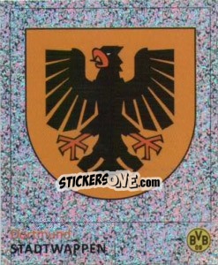 Sticker Stadtwappen (Glitzer) - Bvb 09. Echte Liebe! n. 2 - Juststickit