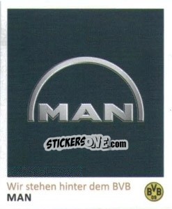 Sticker MAN - Bvb 09. Echte Liebe! n. 6 - Juststickit