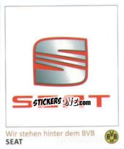 Sticker SEAT - Bvb 09. Echte Liebe! n. 8 - Juststickit
