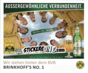 Sticker Brinkhoff's №.1 - Bvb 09. Echte Liebe! n. 12 - Juststickit