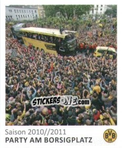 Figurina Party am Borsigplatz (Extrasticker) - Bvb 09. Echte Liebe! - Juststickit