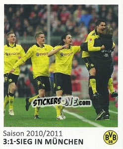 Figurina 3:1 sieg in München - Bvb 09. Echte Liebe! - Juststickit