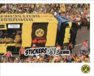 Figurina Borsigplatz: Meisterfeier 2002 (Puzzle) - Bvb 09. Echte Liebe! - Juststickit