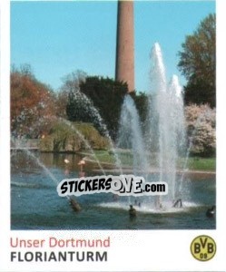 Figurina Adlerturm - Bvb 09. Echte Liebe! - Juststickit