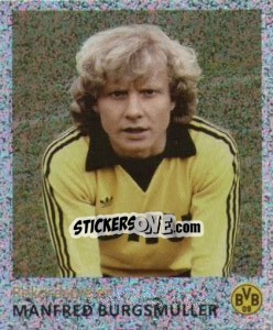 Figurina Manfred Burgsmüller (Glitzer) - Bvb 09. Echte Liebe! - Juststickit