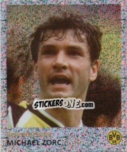 Cromo Michael Zorc (Glitzer) - Bvb 09. Echte Liebe! - Juststickit