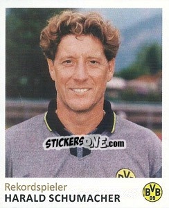 Sticker Harald Schumacher - Bvb 09. Echte Liebe! - Juststickit