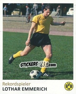 Sticker Lothar Emmerich - Bvb 09. Echte Liebe! n. 52 - Juststickit