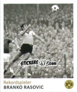 Cromo Branko Rašovic - Bvb 09. Echte Liebe! - Juststickit