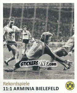 Cromo 11:1 Arminia Bielefeld - Bvb 09. Echte Liebe! - Juststickit