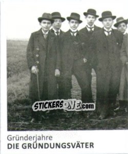 Sticker Die Gründungsväter (Puzzle) - Bvb 09. Echte Liebe! - Juststickit