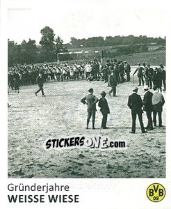 Cromo Weisse Wiese - Bvb 09. Echte Liebe! - Juststickit