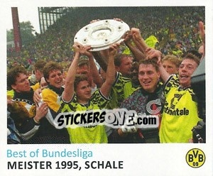 Sticker Meister 1995, Möller - Bvb 09. Echte Liebe! - Juststickit