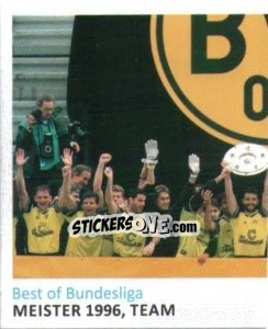 Cromo Meister 1996, Team (Puzzle) - Bvb 09. Echte Liebe! - Juststickit