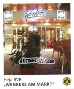Cromo Wenkers Am Markt - Bvb 09. Echte Liebe! - Juststickit