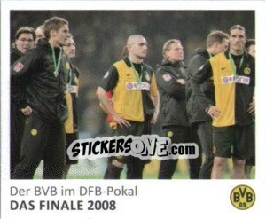 Cromo Das Finale 2008 - Bvb 09. Echte Liebe! - Juststickit