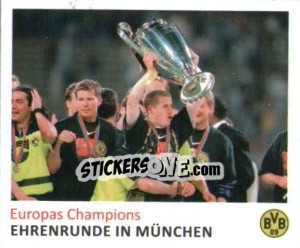 Sticker Ehrenrunde in München - Bvb 09. Echte Liebe! - Juststickit