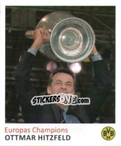 Sticker Ottmar Hitzfeld - Bvb 09. Echte Liebe! n. 123 - Juststickit
