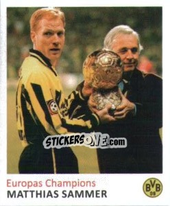 Sticker Matthias Sammer - Bvb 09. Echte Liebe! n. 124 - Juststickit