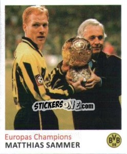 Figurina Matthias Sammer - Bvb 09. Echte Liebe! - Juststickit