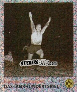 Sticker Das Jahrhundertspiel (Glitzer) - Bvb 09. Echte Liebe! - Juststickit