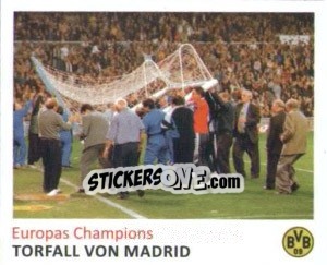 Cromo Torfall Von Madrid - Bvb 09. Echte Liebe! - Juststickit