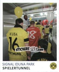 Sticker Spielertunnel - Bvb 09. Echte Liebe! - Juststickit