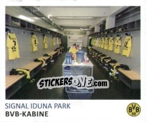 Sticker BVB-Kabine - Bvb 09. Echte Liebe! - Juststickit