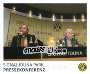 Sticker Pressekonferenz - Bvb 09. Echte Liebe! - Juststickit