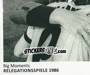 Sticker Relegationsspiele 1986 (Puzzle)