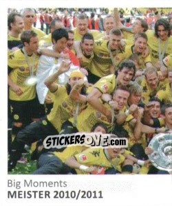 Cromo Meister 2010/2011 (Extrasticker, Puzzle) - Bvb 09. Echte Liebe! - Juststickit