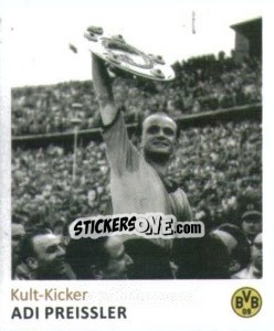 Sticker Adi Preissler - Bvb 09. Echte Liebe! - Juststickit