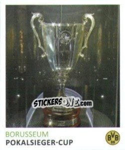 Figurina Pokalsieger-Cup - Bvb 09. Echte Liebe! - Juststickit