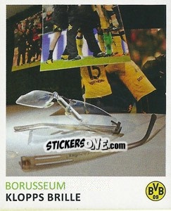 Sticker Klopps Brille - Bvb 09. Echte Liebe! - Juststickit