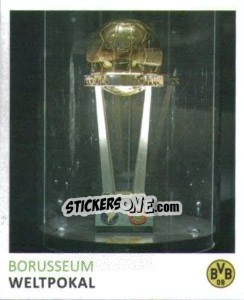 Sticker Weltpokal - Bvb 09. Echte Liebe! - Juststickit