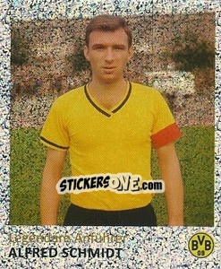 Sticker Alfred Schmidt (Glitzer) - Bvb 09. Echte Liebe! - Juststickit