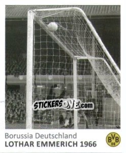 Cromo Lothar Emmerich 1966 - Bvb 09. Echte Liebe! - Juststickit