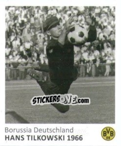 Cromo Hans Tilkowski 1966 - Bvb 09. Echte Liebe! - Juststickit