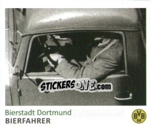 Sticker Bierfahrer - Bvb 09. Echte Liebe! - Juststickit