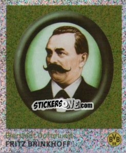 Sticker Fritz Brinkhoff (Glitzer)