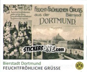 Figurina Feuchtfröhliche Grüße - Bvb 09. Echte Liebe! - Juststickit