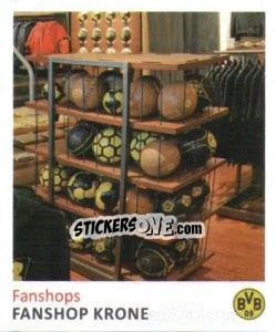 Sticker Fanshop Krone - Bvb 09. Echte Liebe! - Juststickit