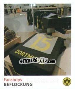 Figurina Beflockung - Bvb 09. Echte Liebe! - Juststickit