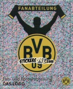 Sticker Das Logo (Glitzer) - Bvb 09. Echte Liebe! n. 252 - Juststickit