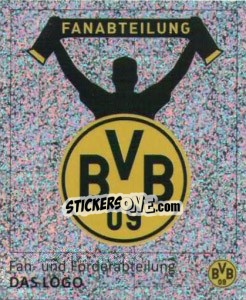 Cromo Das Logo (Glitzer) - Bvb 09. Echte Liebe! - Juststickit